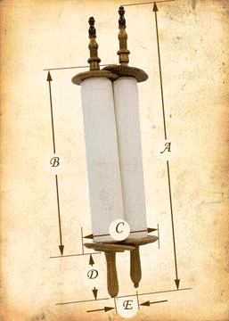 CherryCradlePedestalTorahTypeStand